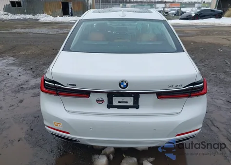 2021 BMW 750I xDrive from USA, damaged, VIN WBA7U2C08MCF73551